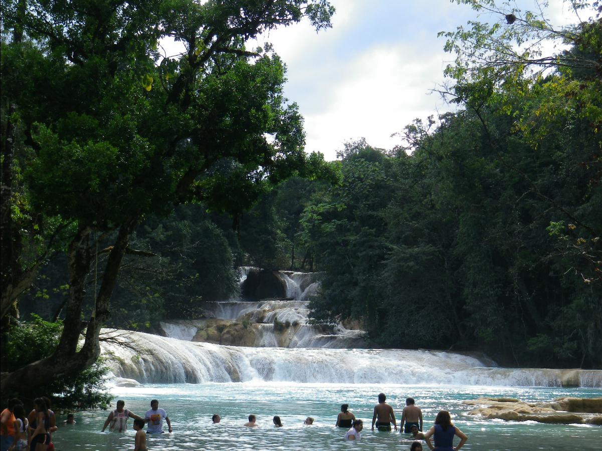 Agua Azul Waterfall07